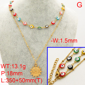 SS Necklace  FN0001149bhij-900