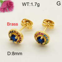 Fashion Brass Earrings  F3E401748vbmb-L017