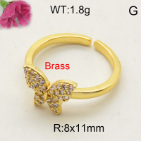 Fashion Brass Ring  F3R400257ablb-L017