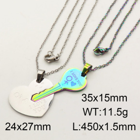 SS Necklace  3N2000825ablb-413