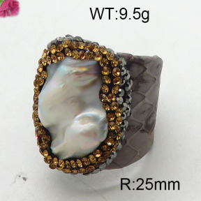 Natural Pearl Ring  F6R400572bhia-L005