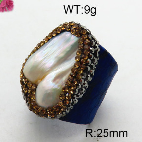 Natural Pearl Ring  F6R400579bhia-L005