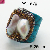 Natural Pearl Ring  F6R400581bhia-L005