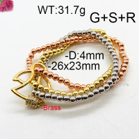 Fashion Brass Bracelet  F6B403827ahlv-J66