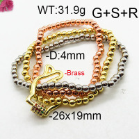 Fashion Brass Bracelet  F6B403843ahlv-J66