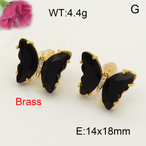 Fashion Brass Earrings  F3E401797vbmb-J66