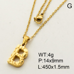 SS Necklace  3N2000875aajl-679