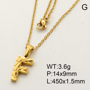 SS Necklace  3N2000879aajl-679