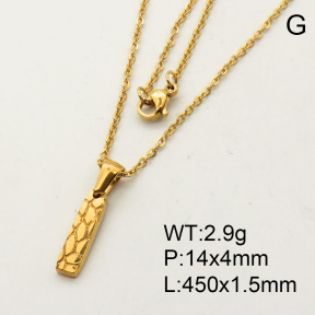 SS Necklace  3N2000882aajl-679