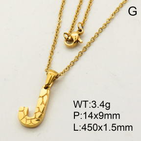 SS Necklace  3N2000883aajl-679