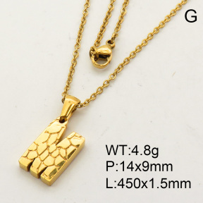 SS Necklace  3N2000886aajl-679