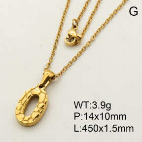SS Necklace  3N2000888aajl-679