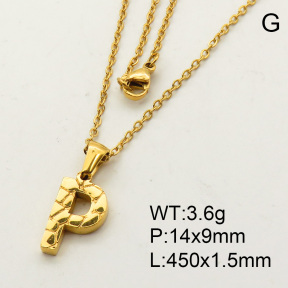 SS Necklace  3N2000889aajl-679
