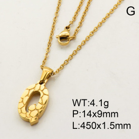 SS Necklace  3N2000890aajl-679