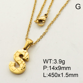 SS Necklace  3N2000892aajl-679