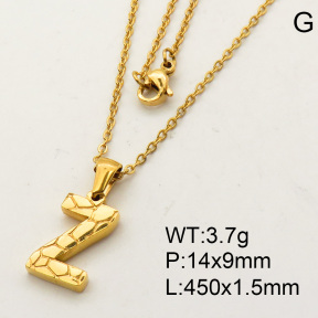 SS Necklace  3N2000899aajl-679