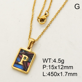 SS Necklace  3N3000324baka-679