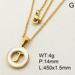 SS Necklace  3N3000344aakj-679