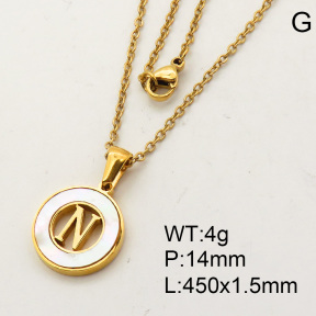 SS Necklace  3N3000348aakj-679