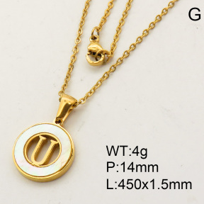 SS Necklace  3N3000355aakj-679