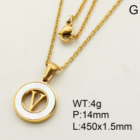 SS Necklace  3N3000356aakj-679