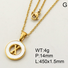 SS Necklace  3N3000358aakj-679