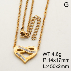 SS Necklace  3N4000821vbmb-679
