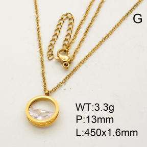 SS Necklace  3N4000825aakl-679