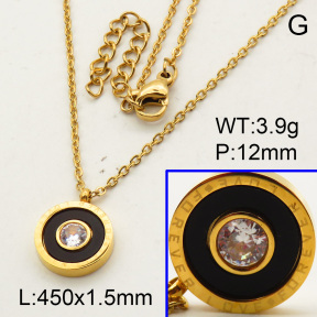 SS Necklace  3N4000826aakl-679