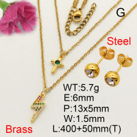 Fashion Brass Sets  F3S006215baka-L002