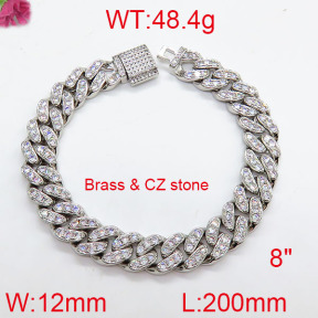 Fashion Brass Bracelet  F6B403852bmob-905