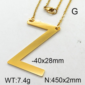 SS Necklace  6N2001964aako-679