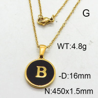 SS Necklace  6N4002142aajo-679