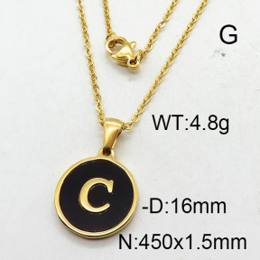 SS Necklace  6N4002143aajo-679