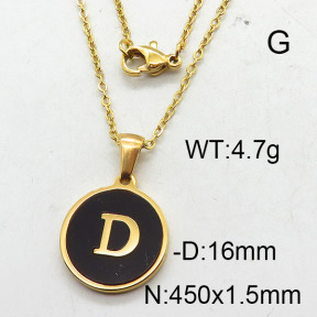 SS Necklace  6N4002144aajo-679