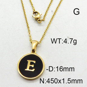SS Necklace  6N4002145aajo-679