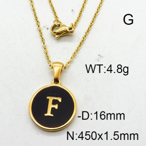 SS Necklace  6N4002146aajo-679