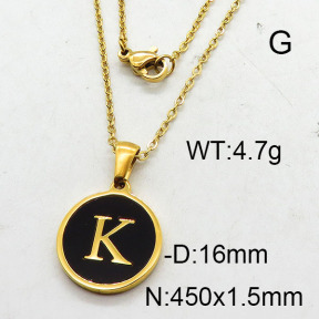 SS Necklace  6N4002149aajo-679