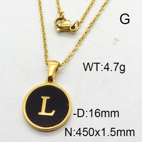 SS Necklace  6N4002150aajo-679