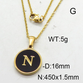 SS Necklace  6N4002151aajo-679