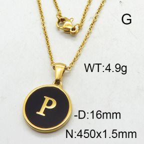 SS Necklace  6N4002153aajo-679