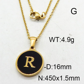SS Necklace  6N4002155aajo-679