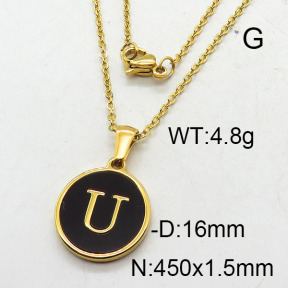 SS Necklace  6N4002158aajo-679