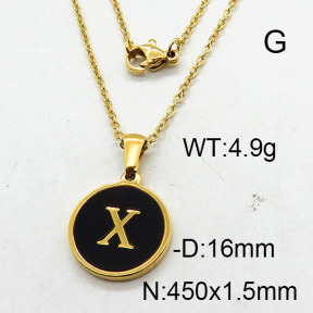 SS Necklace  6N4002161aajo-679