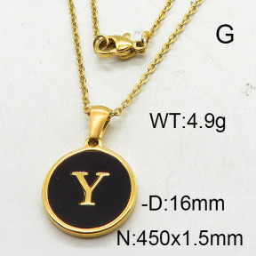 SS Necklace  6N4002162aajo-679
