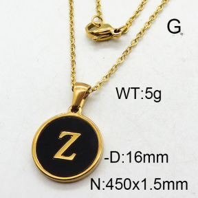SS Necklace  6N4002163aajo-679