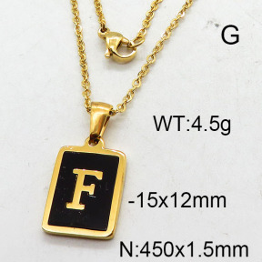 SS Necklace  6N4002169aajo-679