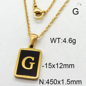 SS Necklace  6N4002170aajo-679
