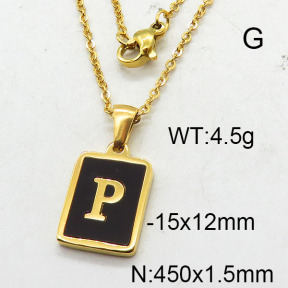 SS Necklace  6N4002178aajo-679