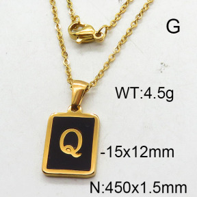 SS Necklace  6N4002179aajo-679
